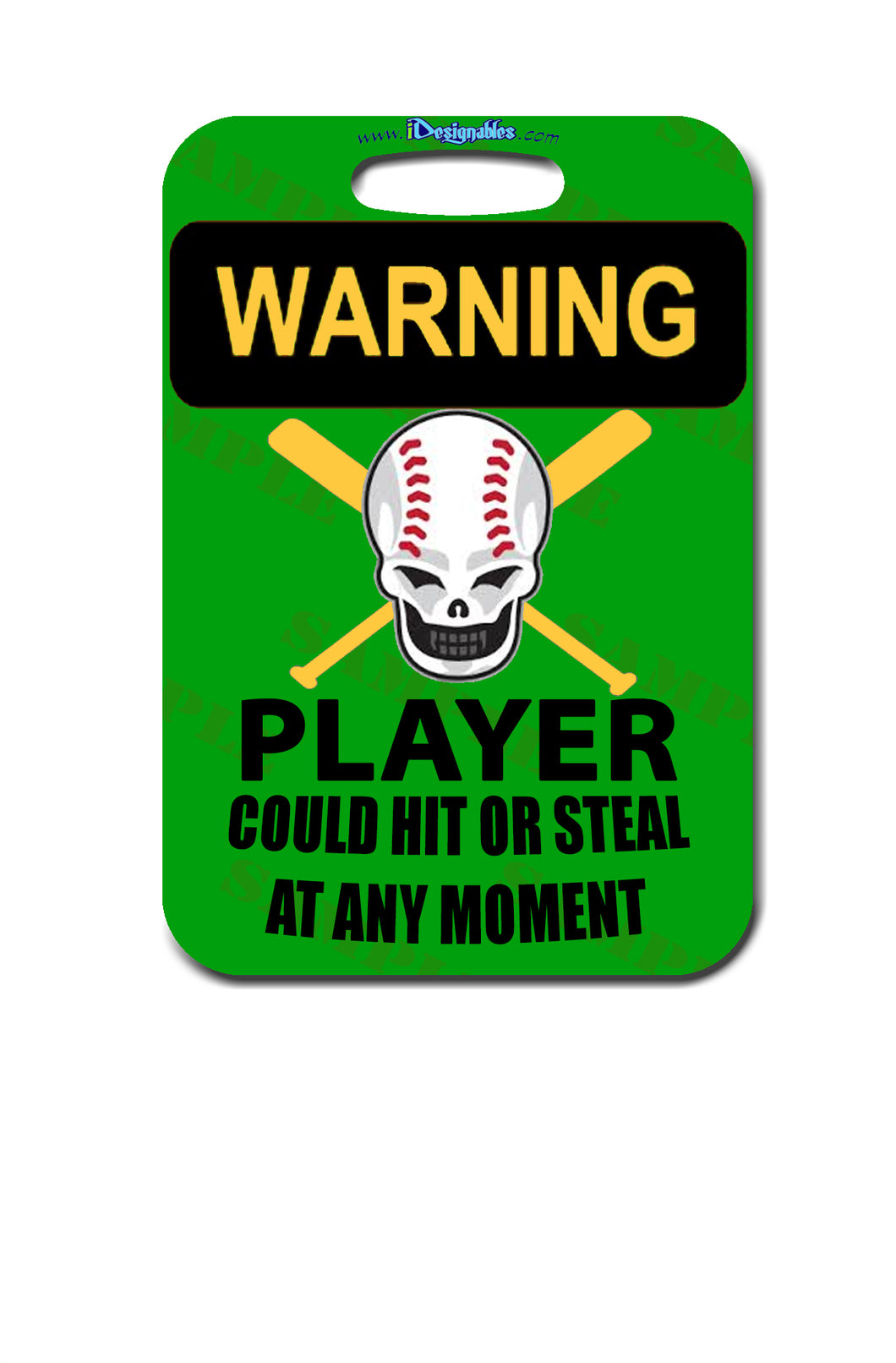 Warning Player Could Hit or Steal at Any Moment